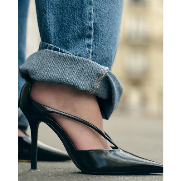 ZARA Pointed Toe Heels NWT - Picture 1 of 11